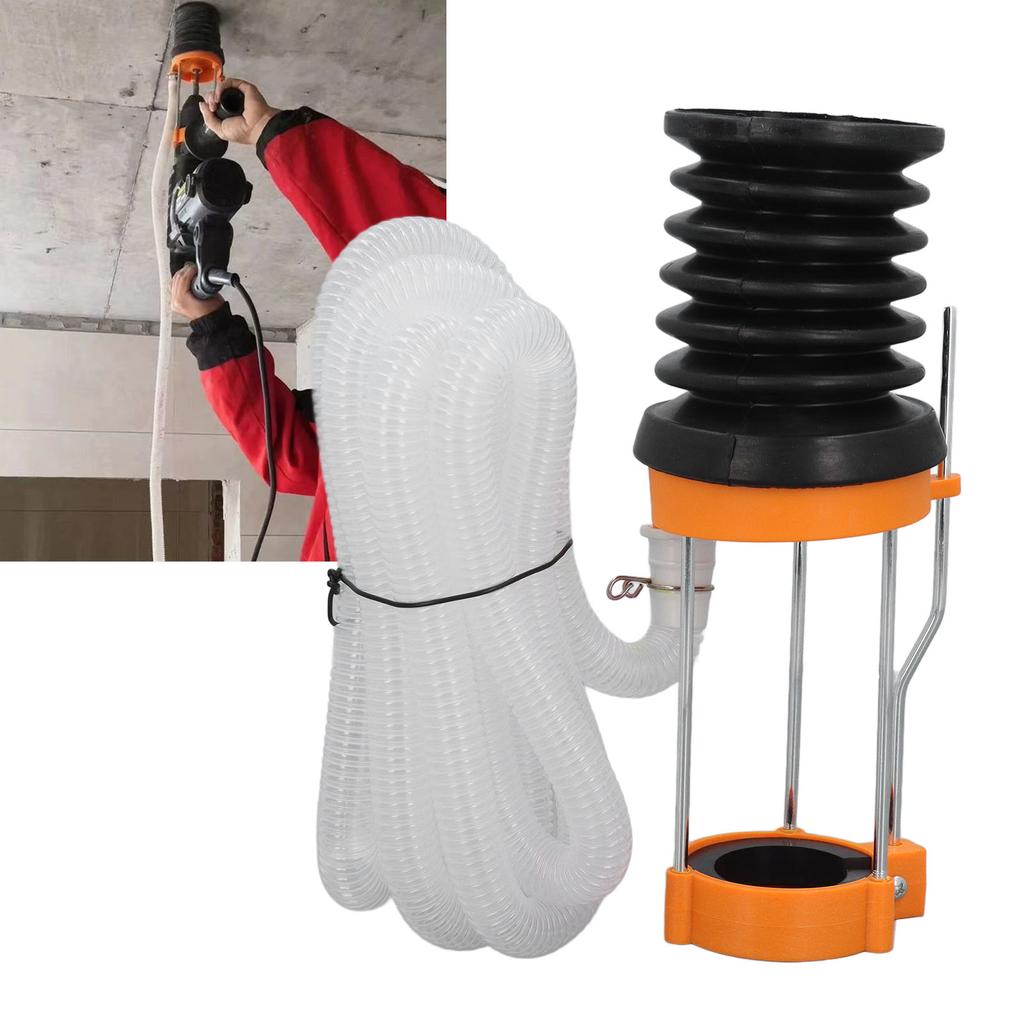 Drill Dust Collector ABS High Elasticity Abrasion Resistant Drilling Saw Dust Collector