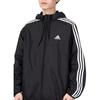 Adidas Jackets Men's Black Hooded Moderate Other H40211