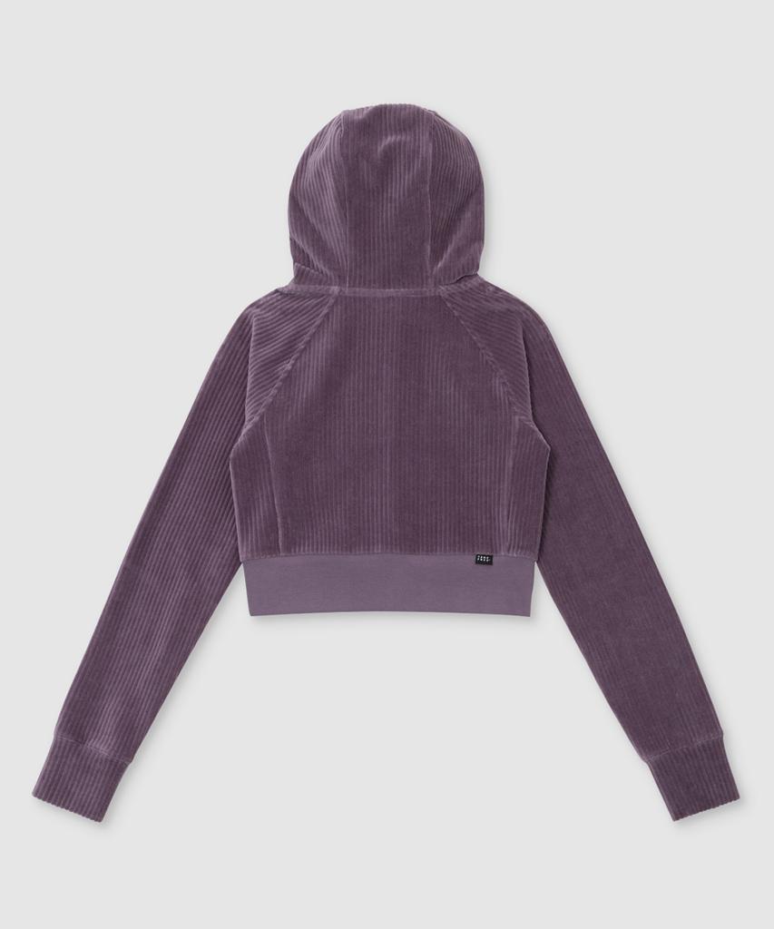 Musinsa Standard Sports Velboa Ribbed Zip-Up Hoodie For Women (3 Colors)