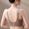 Large Size Smooth Surface Bra for Women Seamless Bra Double Breasted Slim Gathered and Adjusted Bra