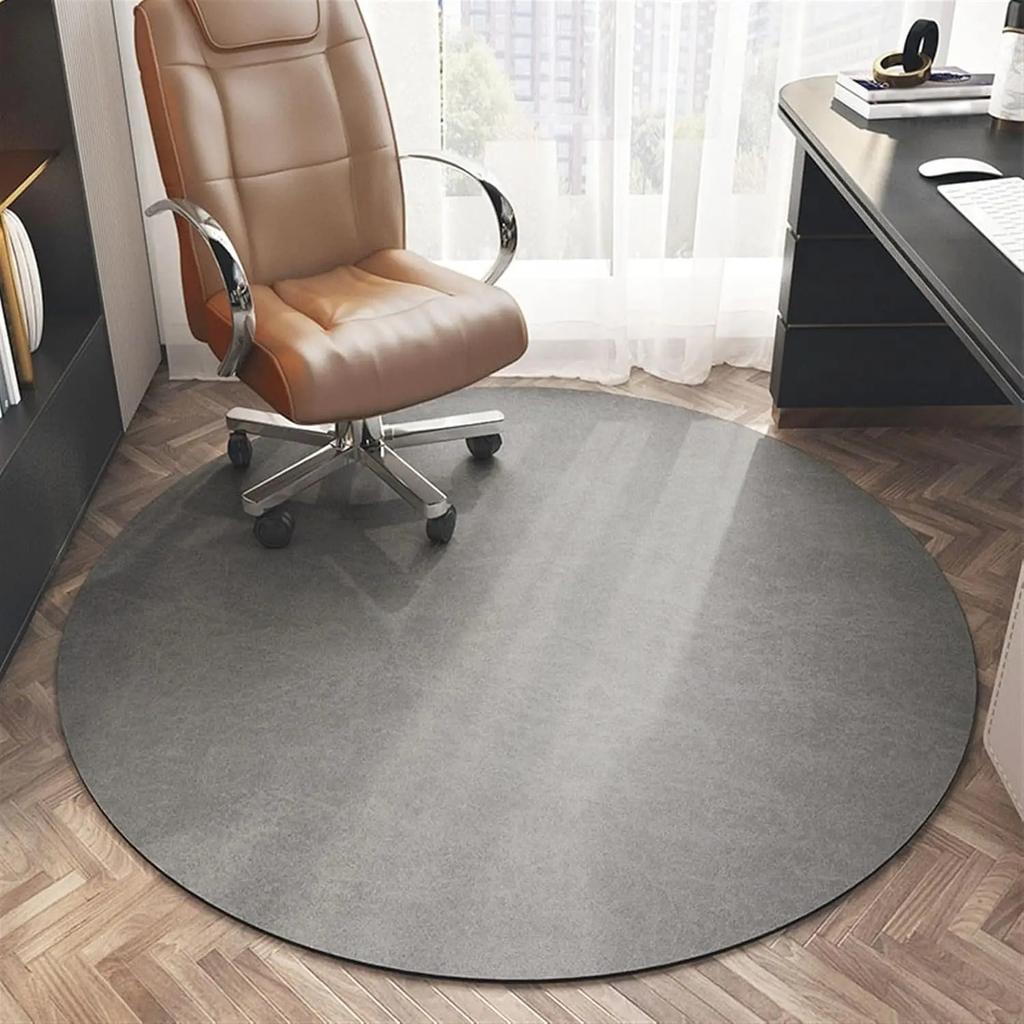 Study Room Round Carpet, Anti-Stain And Anti-Slip Chair, Floor Protection Mat, Bedroom Side Cushion, Home Decoration