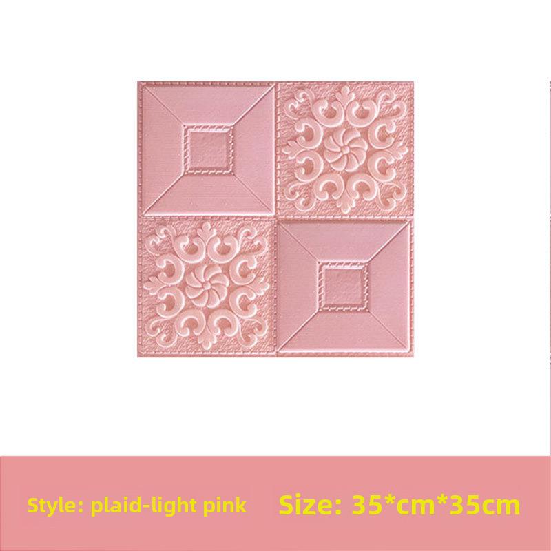 3D XPE Foam Self-Adhesive Brick Wall Stickers, 30x30cm, Small Size