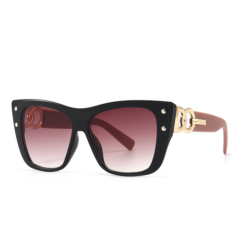 Cross-Border Export New Modern Retro Square Frame Sunglasses Ins Style Street Style Big-Name Sunglasses 925
