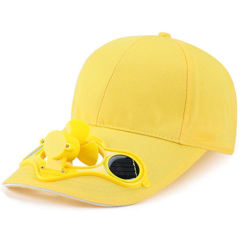 Men Women Travel Hiking Camping Fan Cooling Baseball Hat Novelty Sport Cap Sun Hat