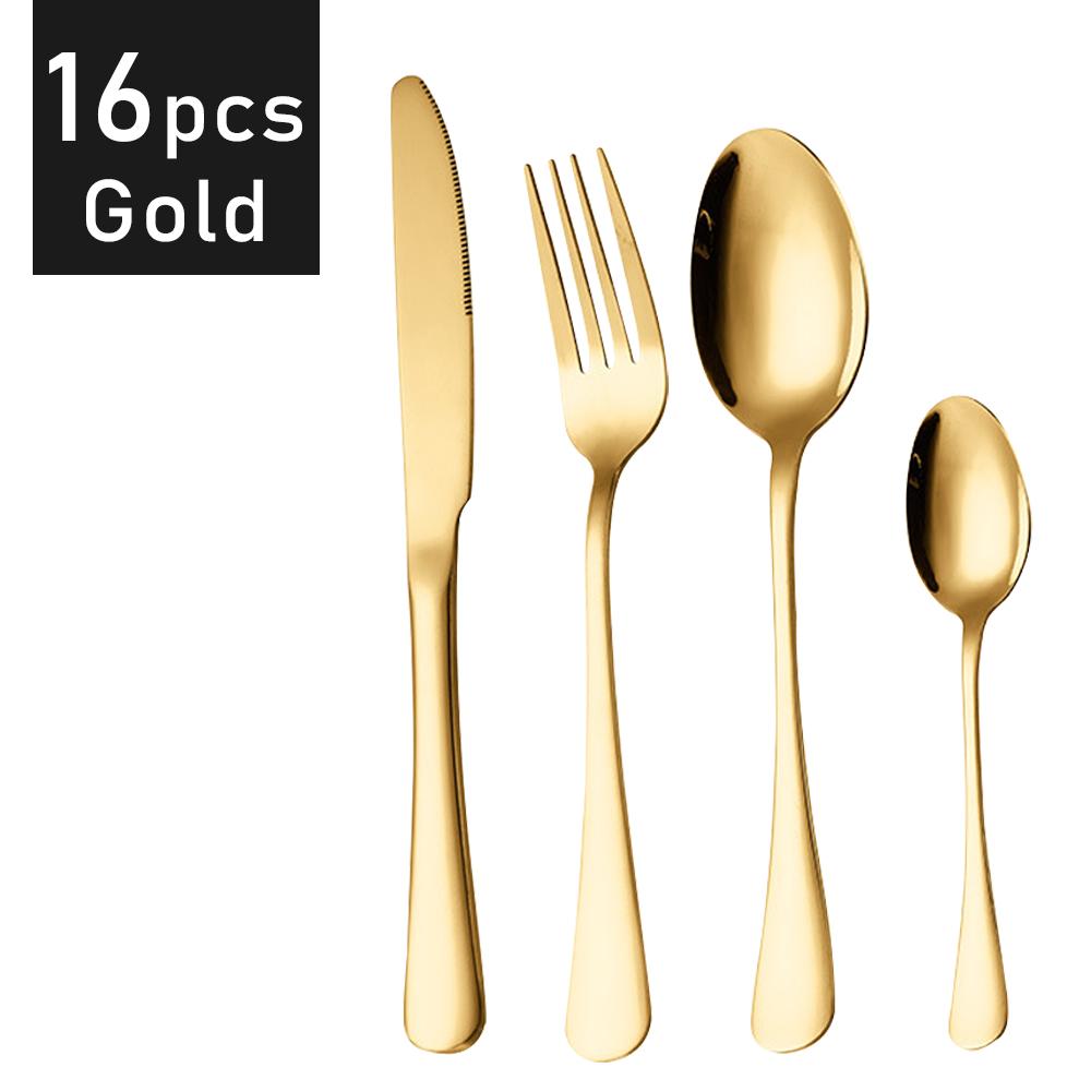 

Набор столовых приборов из нержавеющей стали 16 шт/20 шт Кофейные ложки для размешивания Набор чайных ложек для торта Десертная ложка Чайная ложка Набор столовых приборов