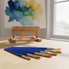 100/130/160/180/200Pcs Painting Brushes Set Art Flat Tip Round Nylon Hair Paint Brush For Acrylic Watercolor Kids/Artists