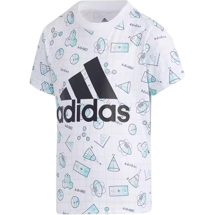 

Adidas Grade School T Shirts Crew Neck Moderate GP0448 110