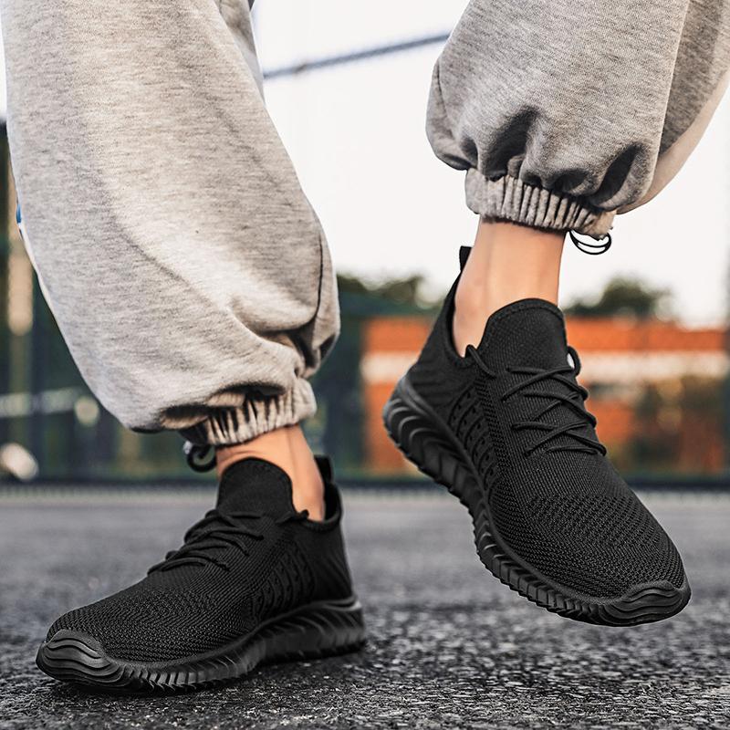 Summer Lightweight Men Running Sport Shoes Classical Mesh Breathable Casual Shoes Fashion Sneakers Athletic Sneakers