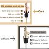 Stainless Steel Wine Pourer Olive Oil Bottle Pourer Spout Stopper Auto Open Close Cap Dust Proof Kitchen Bar Barware Tool
