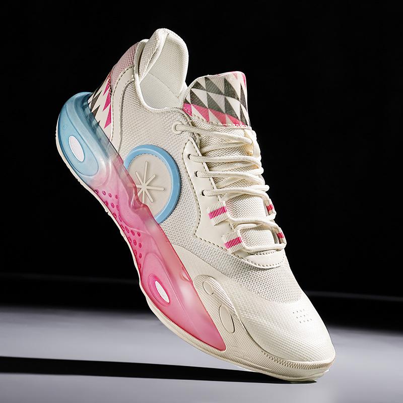 Basketball Shoes Teenagers Versatile Sports Shoes Middle and Older Children's Sneakers Running Shoes Summer Mesh Shoes