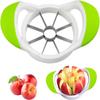 Stainless Steel Apple Corer and Slicer with Frosted Handle Multifunctional Fruit Cutter Divider Fruit Corer Peeler Kitchen Gadge