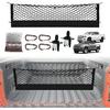 Muslogy Truck Bed Cargo Net Compatible With Honda Ridgeline 2017-2024 2025 Accessories Storage Organizer Pickup Truck Bed Envelope Style Cargo Net