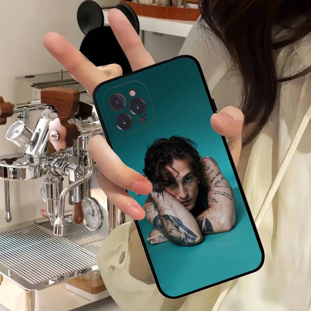 Funny Little Fears D-Damiano David Phone Case For IPhone 17 16 15 14 13 12 Mini 11 Pro Plus Soft Silicone Cover iPhone 12