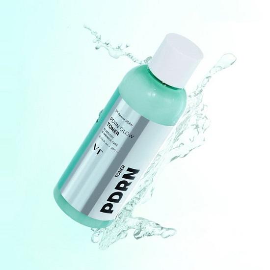 VT PDRN Glow Toner 200 Ml/  Lightweight, Milky Toner, Brightening, Moisturizing, Korean Cosmetics, Kbeauty
