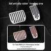 Compatible Pedal and Footrest Accessories for Revamped Tesla Model 3 & Y