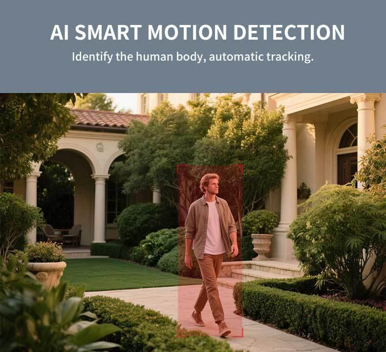 High-Definition Night Vision Smart Camera with 5G WiFi & Mobile Remote Control