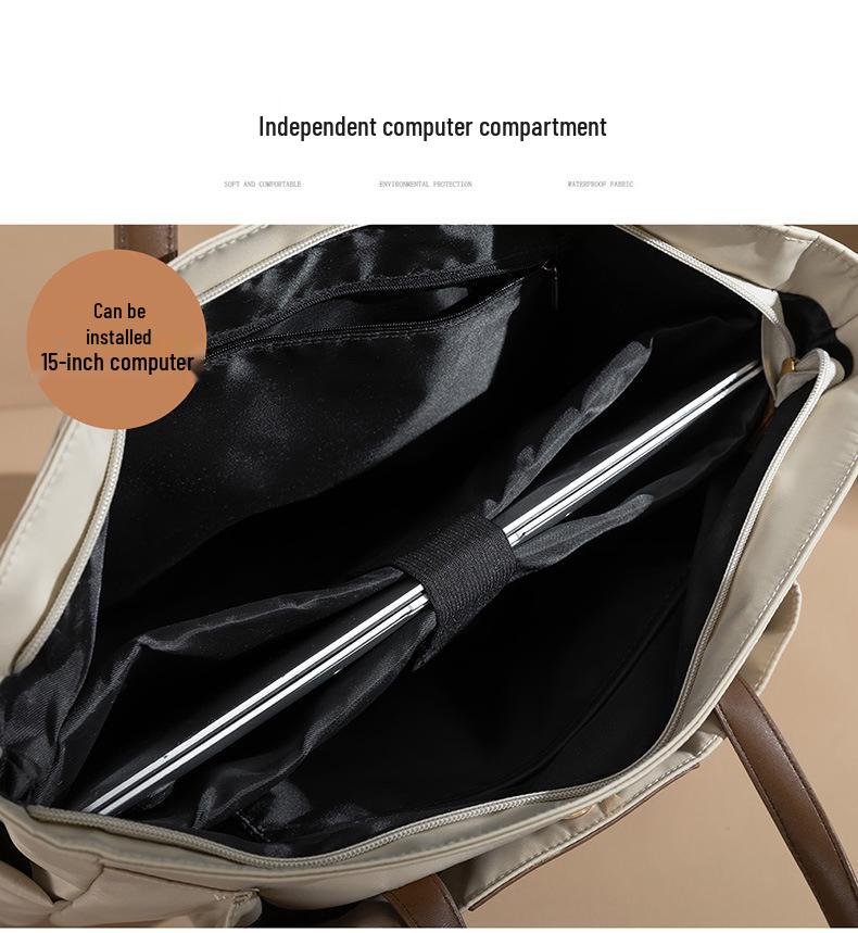 2025 Women's 15.6" Laptop Bag: New Style, Large Capacity, Lightweight, Ideal for Business Commute