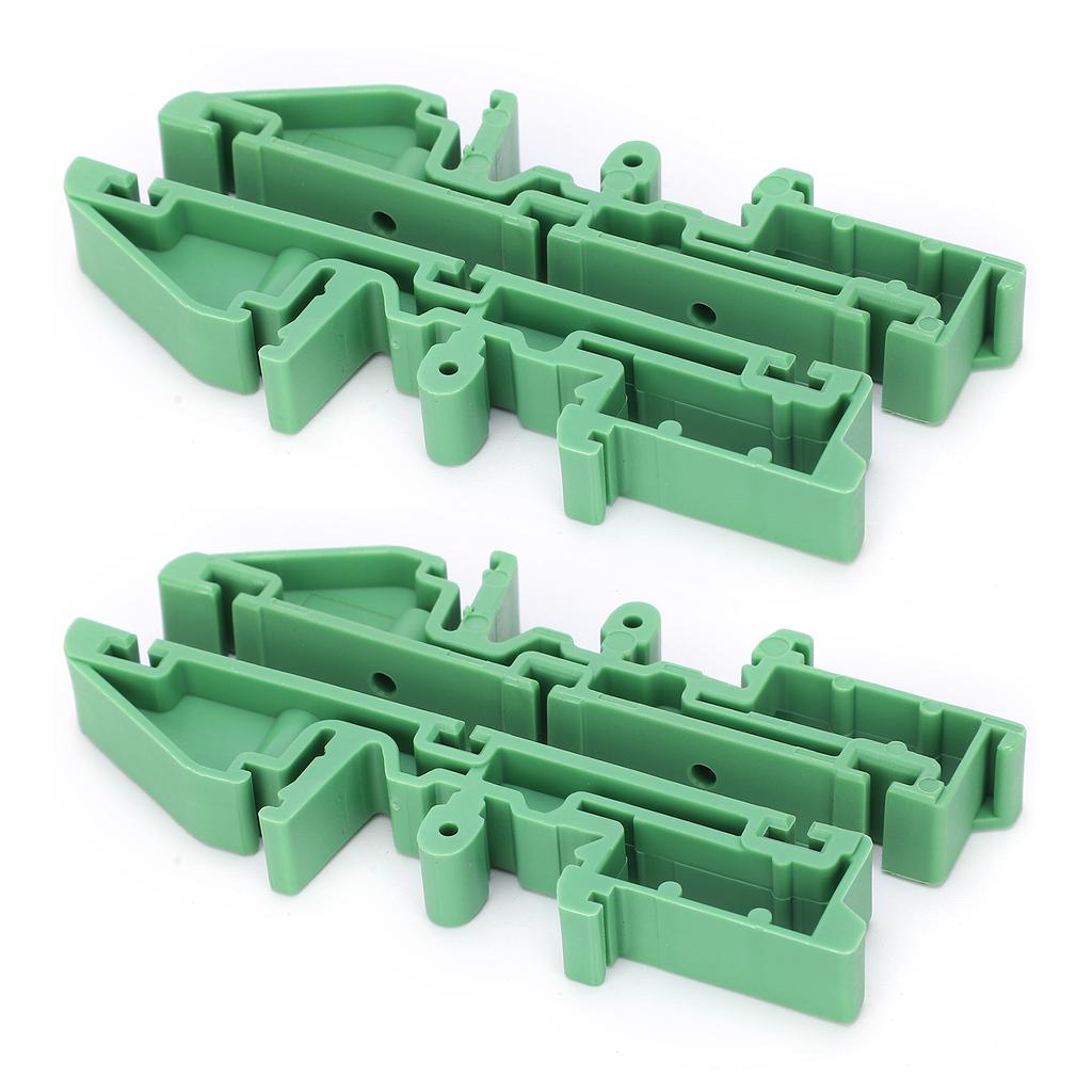 2 Set Circuit Board Bracket C45 DIN Rail Mounting Adapter Install Screw Accessories KPRH‑180