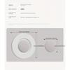 3/6/12pcs Self-adhesive Magnetic Remote Holder - Wall Mount for TV/AC/DVD Remotes, White Space-Saving Design