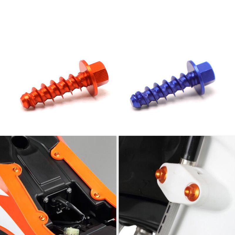 Colored Aluminum Screws for KTM/Husqvarna Models: Plastic Parts & Guards Modifications