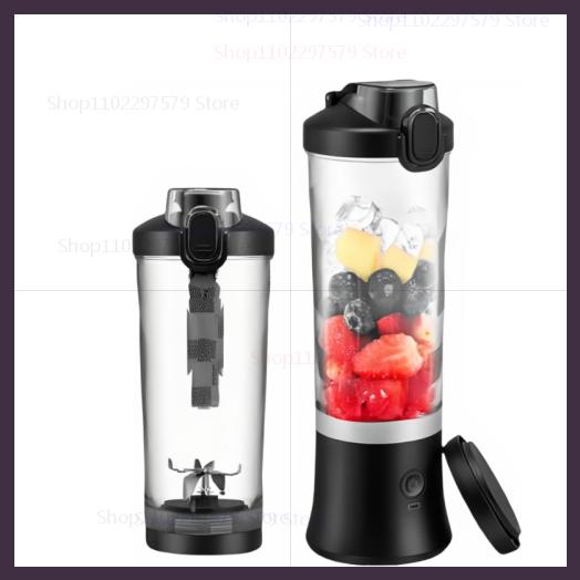 Electric Portable Blender 600ML Juicer Fruit Mixers USB Rechargeable Smoothie Juicer Cup for Shakes and Smoothies Mixer Machine
