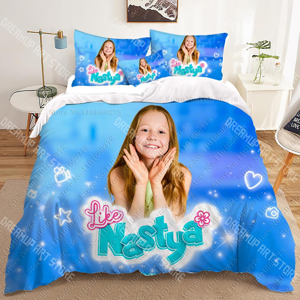 Nastya 3D Bedding Sets Print Duvet Cover Adults/ Children Bed Comforter Birthday Gift Dropshipping