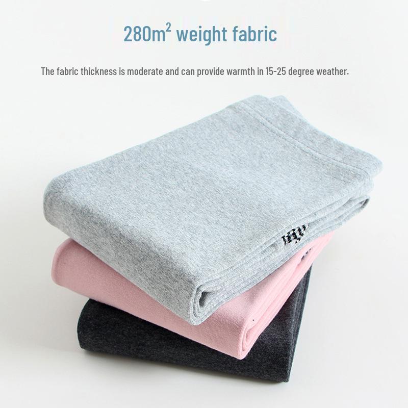 2022 Pure Cotton Cartoon Embroidered Girls' Leggings - Children's Spring/Fall Pants