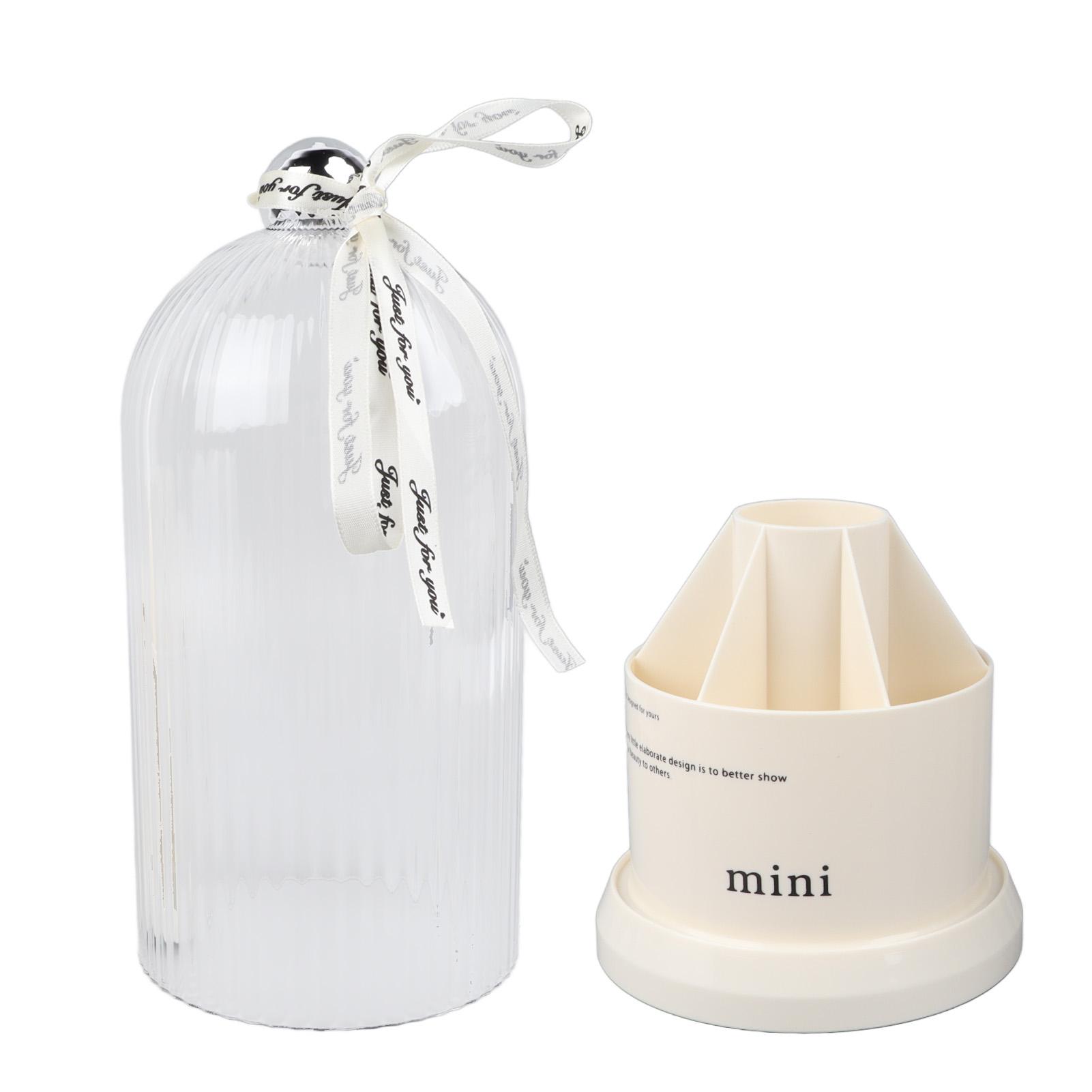 Makeup Brush Storage Holder 360 Degree Rotatable Makeup   Dustproof Waterproof Holder for Lipstick Cosmetic