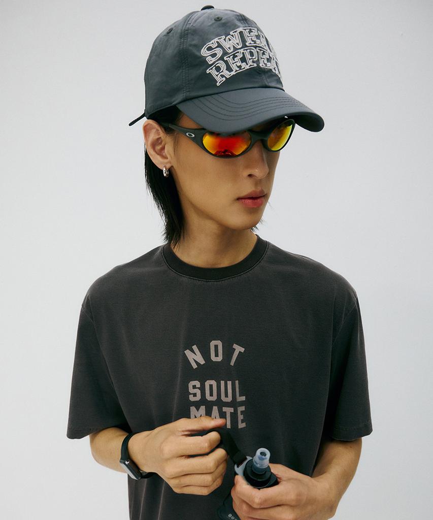 KALEG All Day Lettering Ball Cap (Dark Gray)