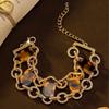 Vintage Studded Circular Chain With Light Luxury Temperament High-end Feel Palace Style Bracelet