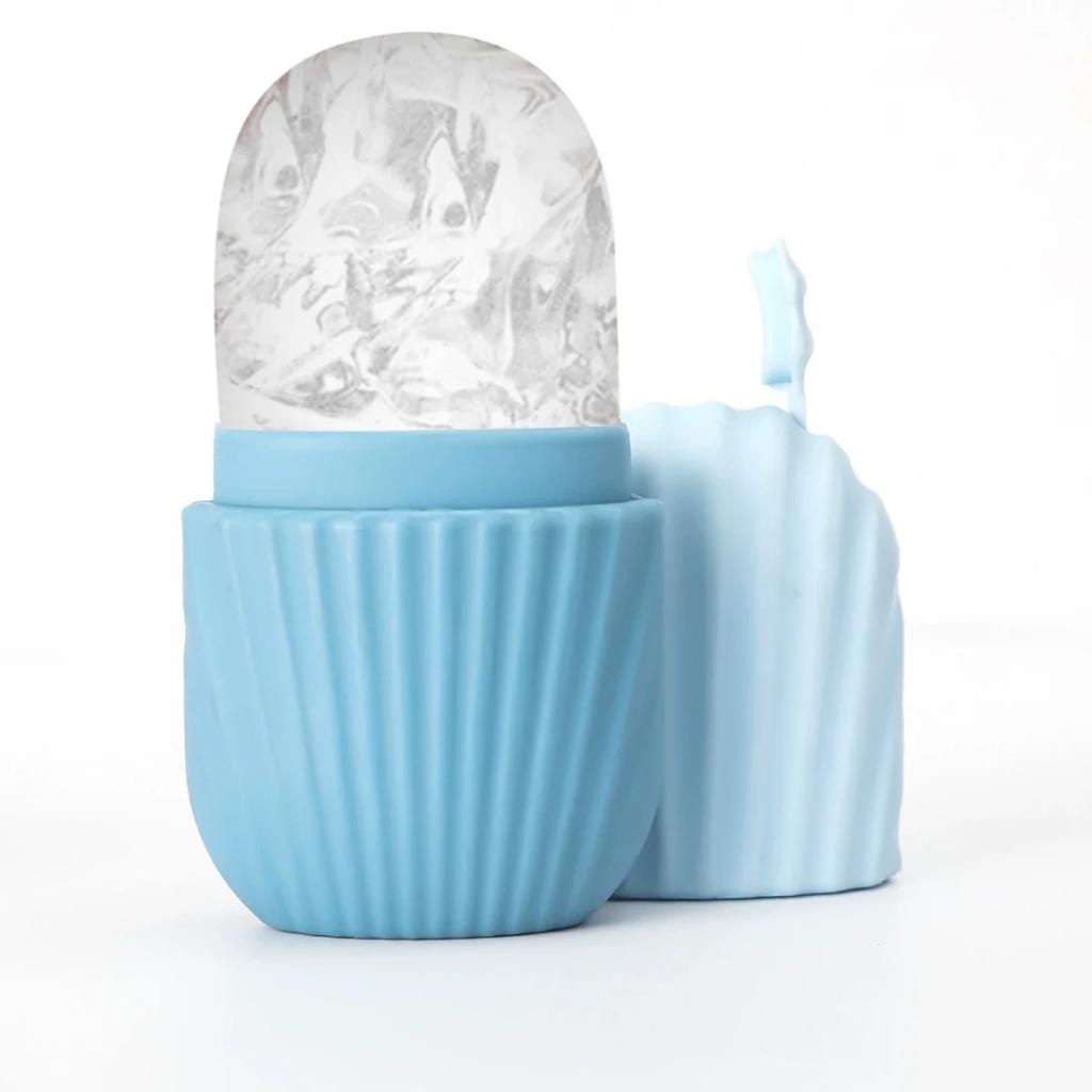 Ice Face Roller Facial Lifting Contouring Tools Silicone Ice Cube Trays Ice Globe Balls Eye Face Massager Beauty Skin Care Tools