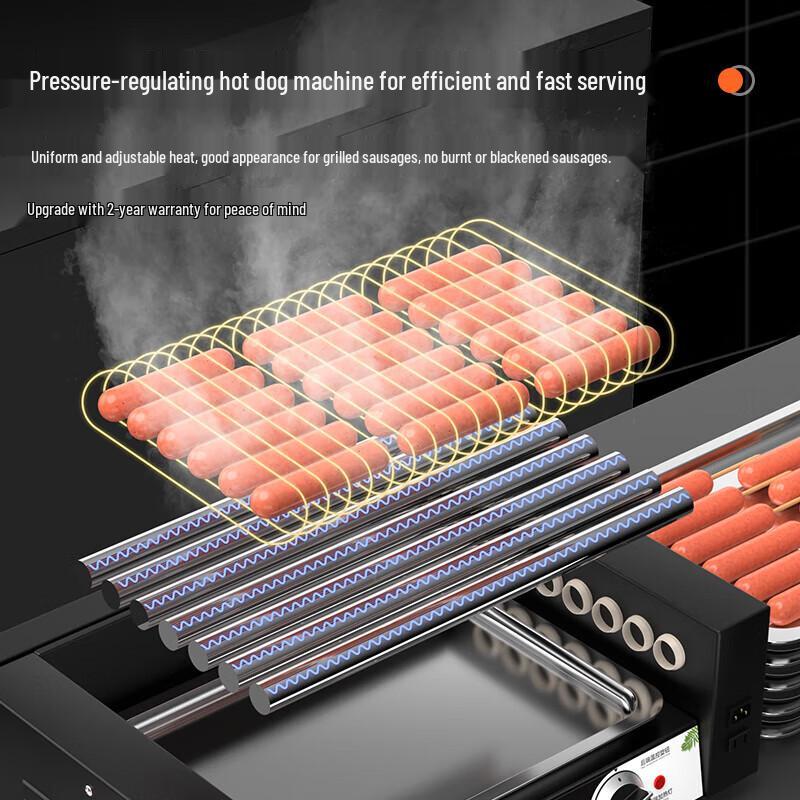 AISHIQI Automatic Commercial Hot Dog Machine