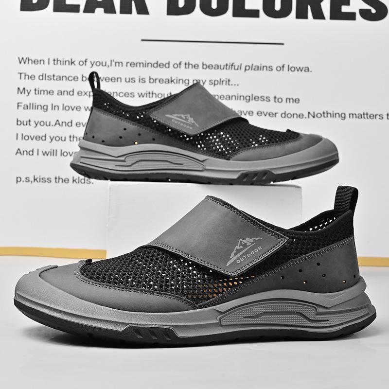 Men s Plus Size Mesh Breathable Hiking & Casual Shoes for Summer 46 44