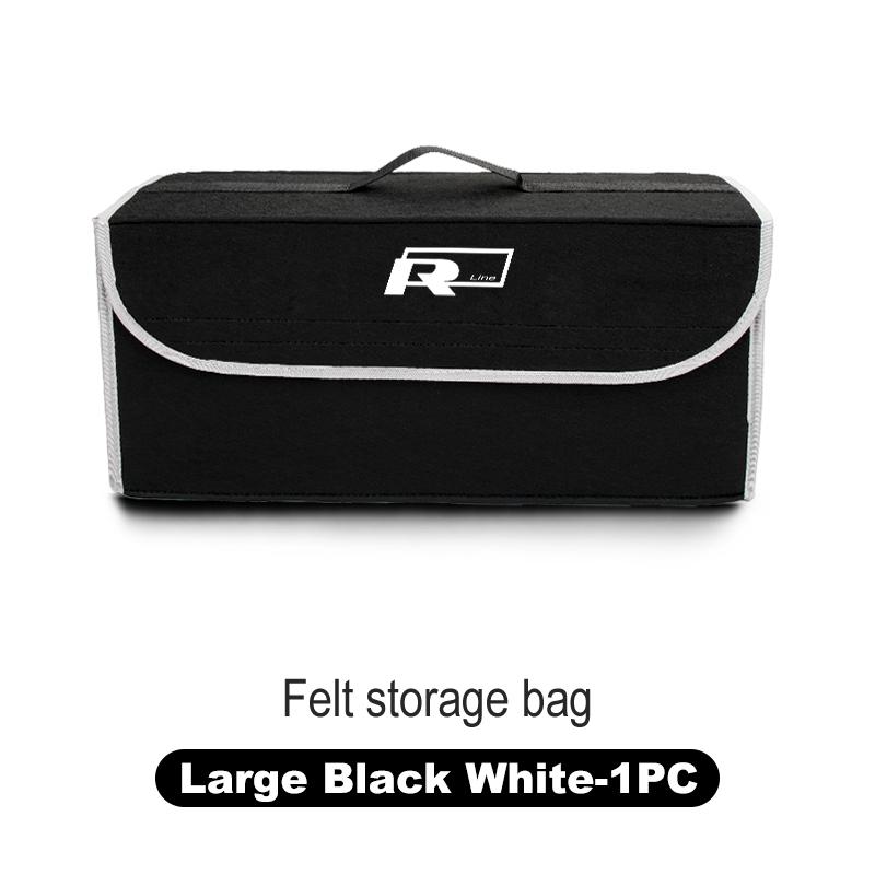 PIG1 Car Trunk Felt Storage Box Folding Organizer Auto Interior Accessories For Volkswagen VW Scirocco Golf Passat Polo Tiguan