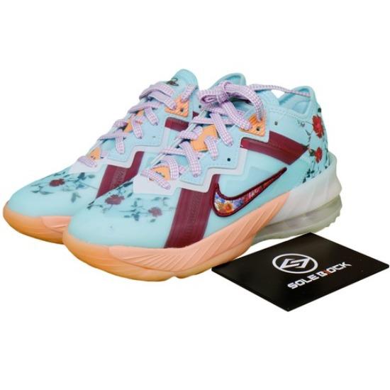

Nike Mimi Plange x LeBron 18 Low GS Daughters DN4177-400 EU 37.5 Фіолетовий/синій