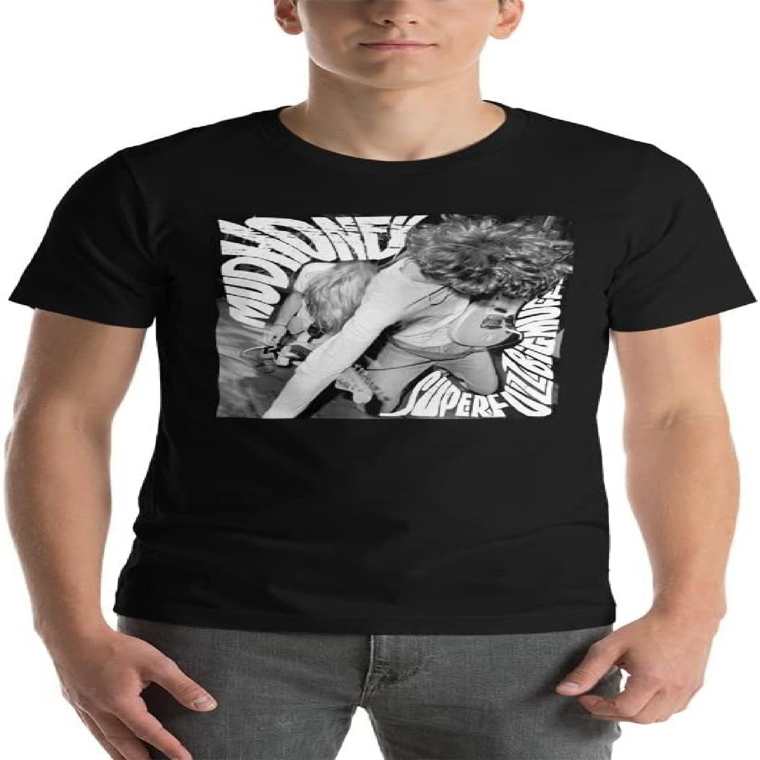 Mudhoney T-Shirt Grunge Punk Rock Unisex Heavy Cotton Tee Shirt, Black, M S