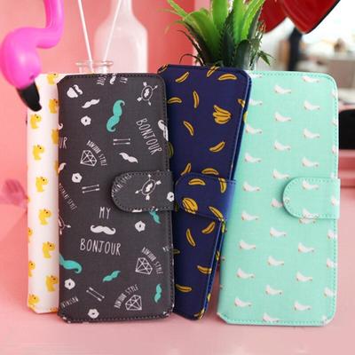 Rolling Pattern Long Wallet