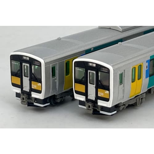 TOMYTEC Railway Collection, JR Kiha E131 & E132 Series, Suigun Line, 2-Car Set, Diorama Supplies, 336358