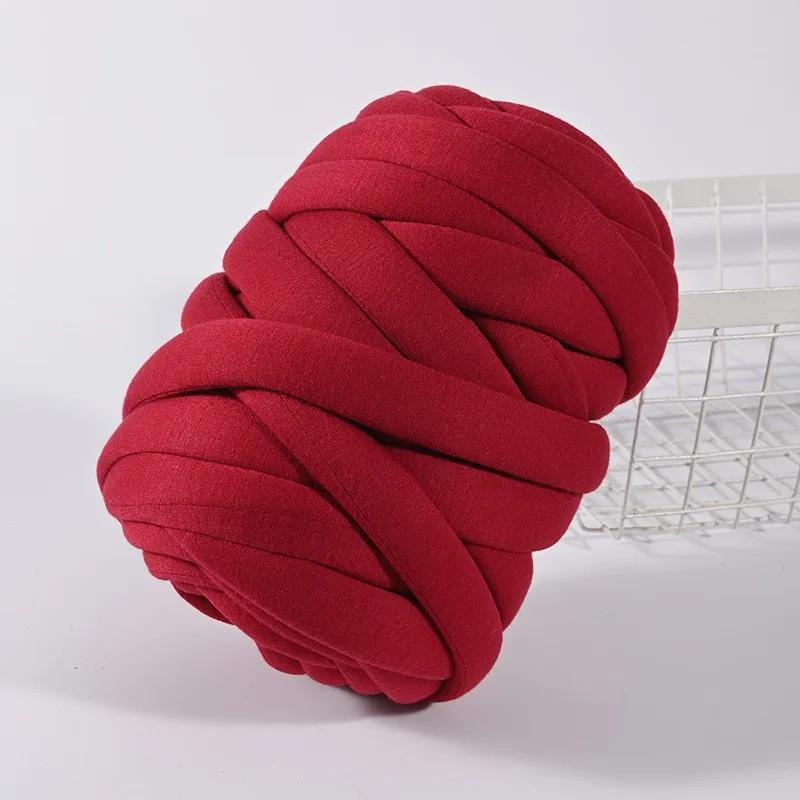 500G isländische ultradicke Wolle entkernte Baumwolle Kristall Samt Handgewebtes Material DIY Weben Handtasche Haustier Nest