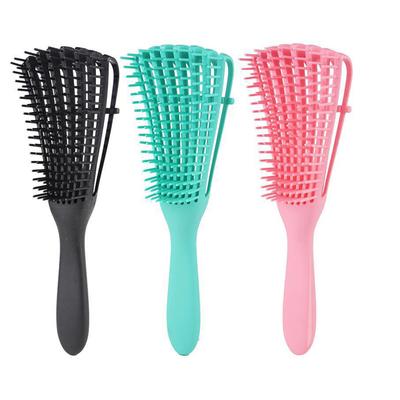1 PEZZO Pettine Polpo Multifunzione Acconciatura Capelli Lisci Costole Soffice Pettine Massaggio Cuoio Capelluto Adatto per Capelli Ricci Spazzola
