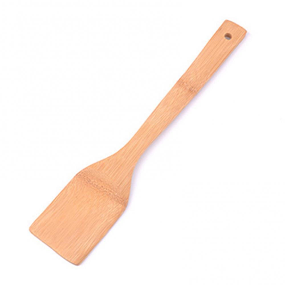 

1 Pc Bamboo Spatula Spoon Non-stick Wood Shovels Cooking Scoop Eco-friendly Cookware Utensils Tool Gadget Kitchen Accessories