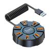 USB Splitter USB 2.0 Hub RGB Backlight Multi Splitter Adapter  Mouse Keyobard Printer
