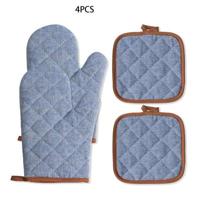 MDNG Heat Resistant Kitchen Oven Mitts