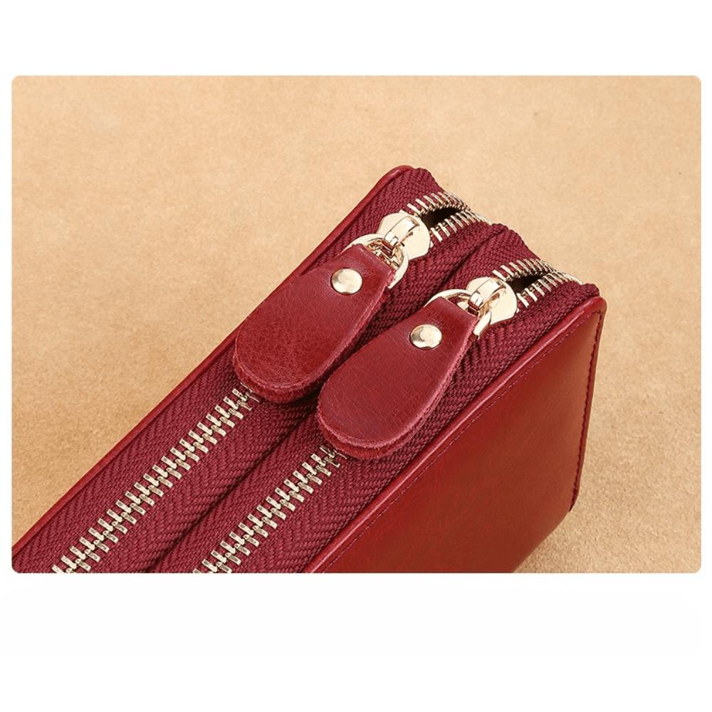Long Wallet, Women's Hand Wallet, Card Bag, Integrated Large-capacity Double Zipper Wallet, Mobile Phone Bag