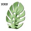 Creative Desktop Organizer for Smartphone 3D Printed Monstera Leaf Phone Holder, Cute Cell Stand, Decorative Tropical Unique Decor Home Mount