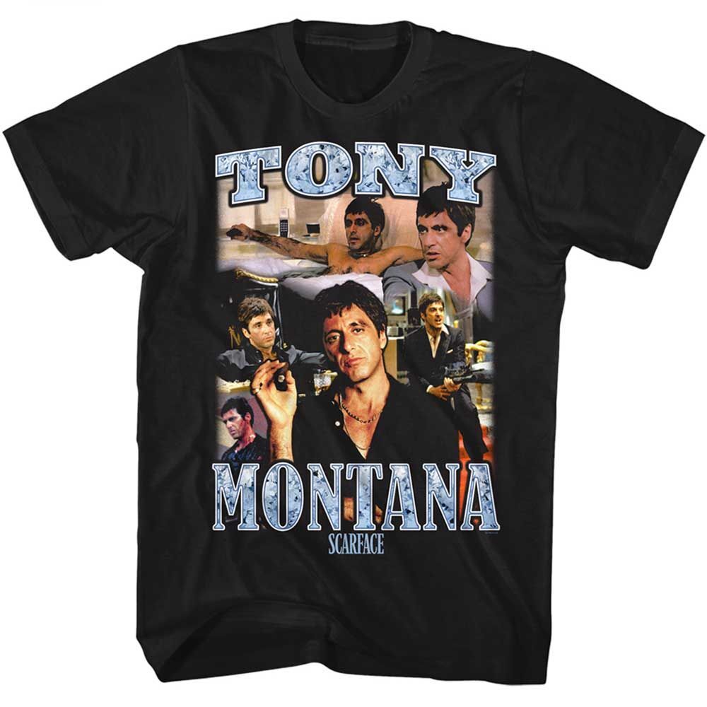 Scarface Collage Movie Shirt S