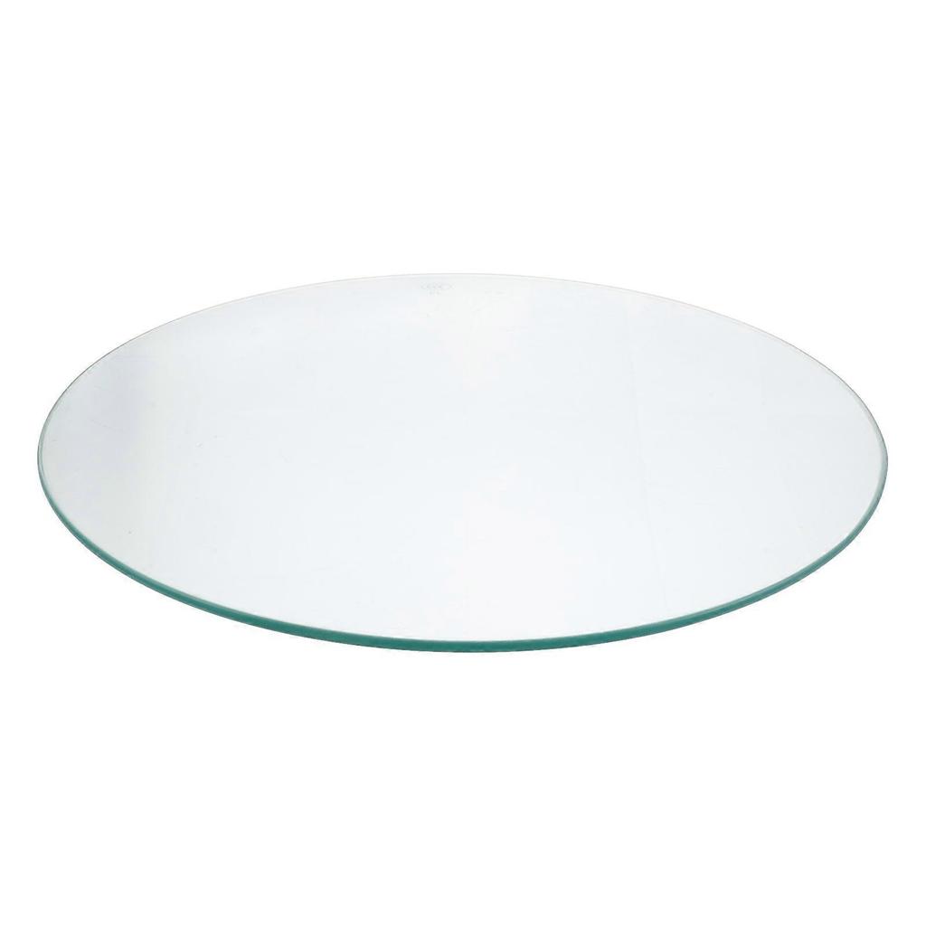 Round Tempered Glass Table Top   Thickened Reinforced Design for Dining, Coffee, and Patio Use   Modern Elegance for Living Room and Restaurant Decor