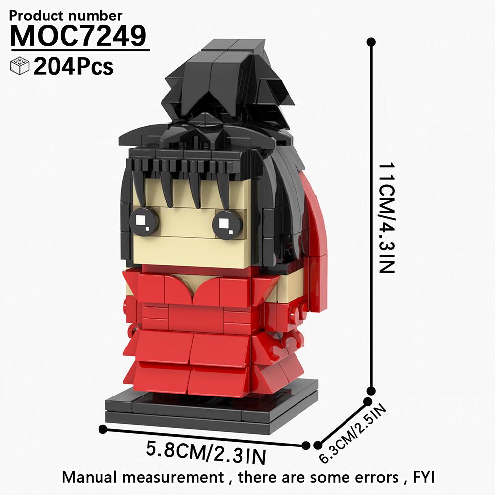 MOOXI Bricks Set Adult Toys For Children Building Blocks Model Kit For Adults MOC Block Assembling Horror Movies BrickHeadz Gift