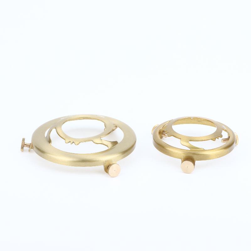Brass Three Holes Ring 60/78Mm Screw Lampshade Fixed Ring Holder Shade And Socket Connecter Fixed Copper Lamp Accessories