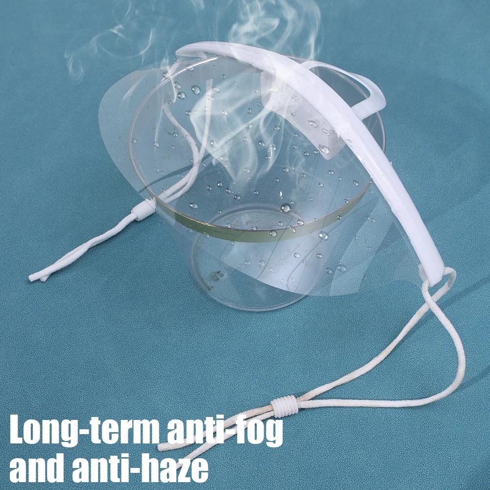 Transparent Smile Mask Catering Waiter Chef Anti-Fog Hygiene Masks Special Food Plastic Kitchen Restaurant Sanitary Tool
